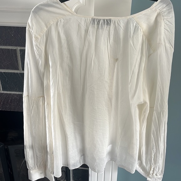 Nili Lotan Anla Blouse style -Vintage White - Picture 8 of 10